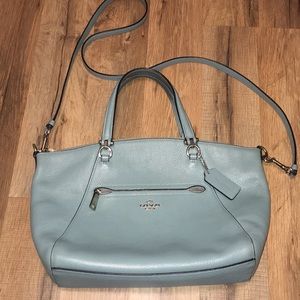 Baby Blue Coach Kelsey Satchel